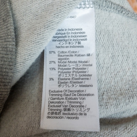 MADEWELL | Crew Neck Raglan Sleeve Sweatshirt - Picture 3 of 5